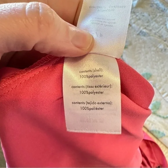 NWT WeWoreWhat cut out midi skirt in hot pink satin women’s size small - Picture 9 of 10